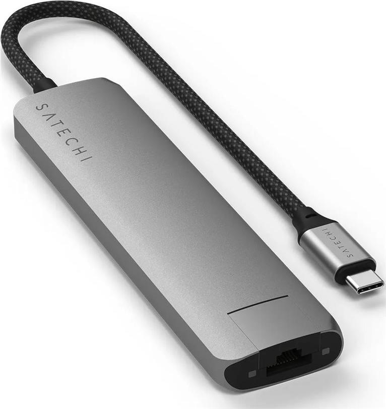 Satechi 7-in-1 USB-C Slim Multiport Ad (ST-P7SM) (geöffnet) von Satechi