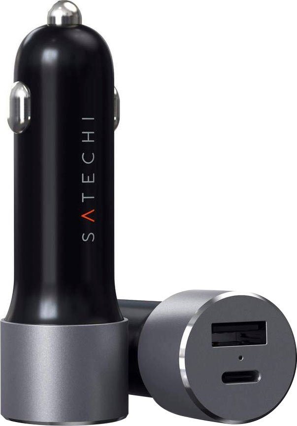 Satechi 72W TYPE-C PD CAR CHARGER ADAPTER Smartphone-Ladegerät Satechi 72W TYPE-C PD CAR CHARGER ADAPTER Smartphone-Ladegerät von Satechi