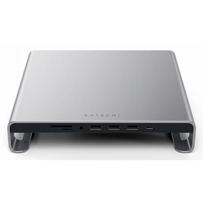 Satechi Aluminum Monitor Stand Hub für iMac space gray von Satechi