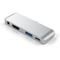 Satechi Aluminum Type-C Mobile Pro Hub für iPad Pro Silber von Satechi