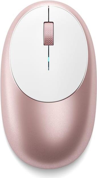 Satechi M1 - Maus - ergonomisch - rechts- und linkshändig - optisch - 3 Tasten - kabellos - Bluetooth 4.0 - Rosegold (ST-ABTCMR) von Satechi
