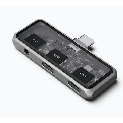 Satechi Mobile XR Hub 2-Port USB-C (1x 100W PD) mit 3,5mm Audio Space Grau von Satechi