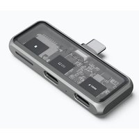Satechi Mobile XR Hub 2-Port USB-C (1x 100W PD) mit microSD Reader Space Grau von Satechi