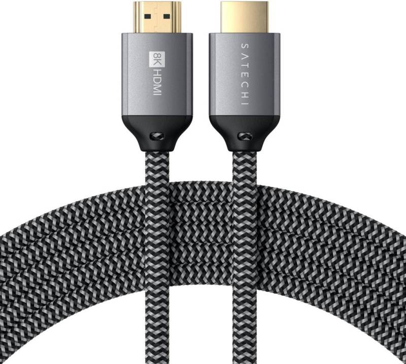 Satechi ST-8KHC2MM HDMI-Kabel 2 m HDMI Typ A (Standard) Grau (ST-8KHC2MM) von Satechi