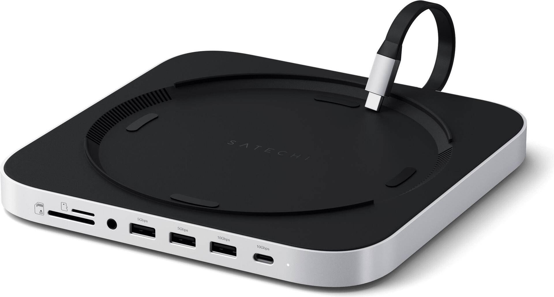 Satechi ST-GMMSHS laptop-dockingstation & portreplikator Kabelgebunden USB 3.2 Gen 2 (3.1 Gen 2) Type-C Weiß (ST-GMMSHS) von Satechi