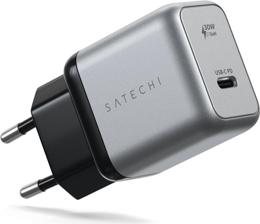 Satechi ST-UC30WCM-EU Ladegerät für Mobilgeräte Universal Schwarz - Silber AC Drinnen (ST-UC30WCM-EU) von Satechi