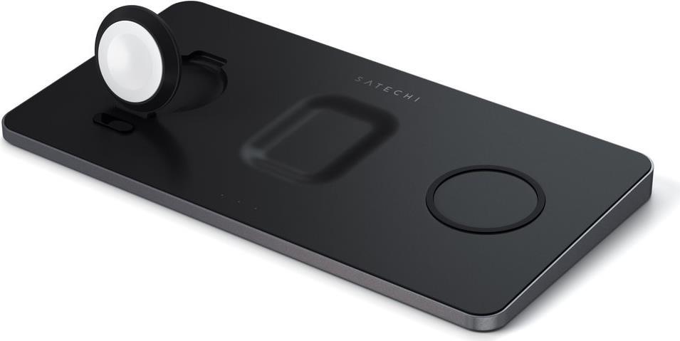 Satechi ST-X3TWCPM Ladegerät für Mobilgeräte Schwarz Indoor (W125799321) von Satechi