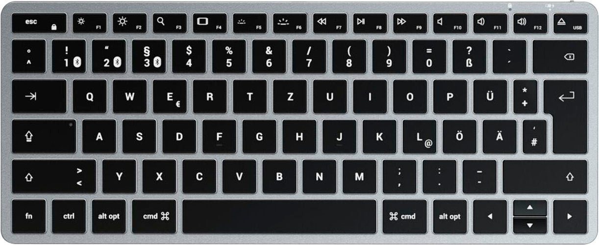 Satechi Slim X1 Bluetooth Keyboard-DE (German) Tastatur von Satechi
