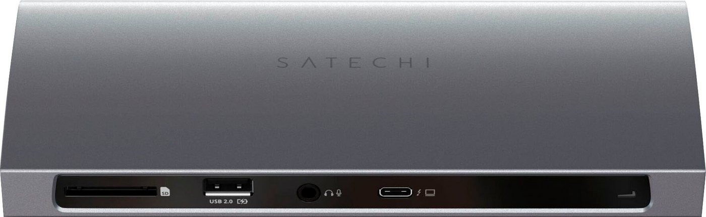 Satechi Thunderbolt 4 Dock USB-Adapter zu 3,5-mm-Klinke, RJ-45 (Ethernet), SD-Card, Thunderbolt, USB 3.2 Gen 1 Type A, USB Typ C von Satechi