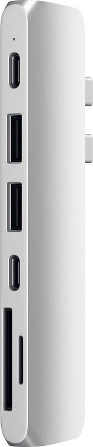 Satechi Type-C Pro Hub 4K HDMI Adapter zu HDMI, MicroSD-Card, SD-Card, Thunderbolt, USB 3.0, USB Typ C Satechi Type-C Pro Hub 4K HDMI Adapter zu HDMI, MicroSD-Card, SD-Card, Thunderbolt, USB 3.0, USB Typ C von Satechi