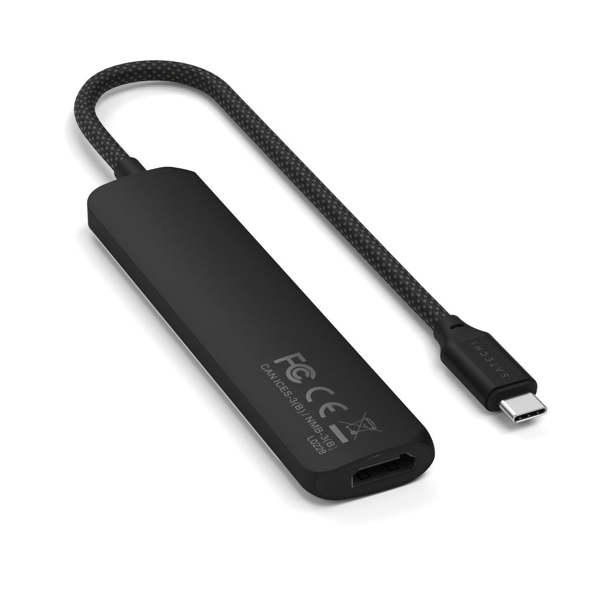 Satechi USB-C 6-in-1 Slim Multiport Adapter Black Satechi USB-C 6-in-1 Slim Multiport Adapter Black von Satechi