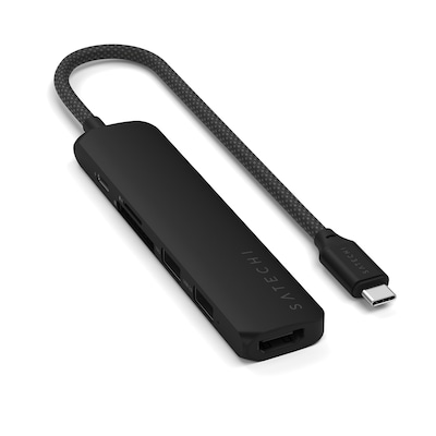 Satechi USB-C 6-in-1 Slim Multiport Adapter Schwarz von Satechi