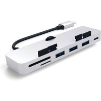 Satechi USB-C Clamp Hub Pro Multi-Port Adapter Silber von Satechi