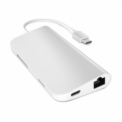 Satechi USB-C Hub Multi-Port Adapter 4K silber von Satechi