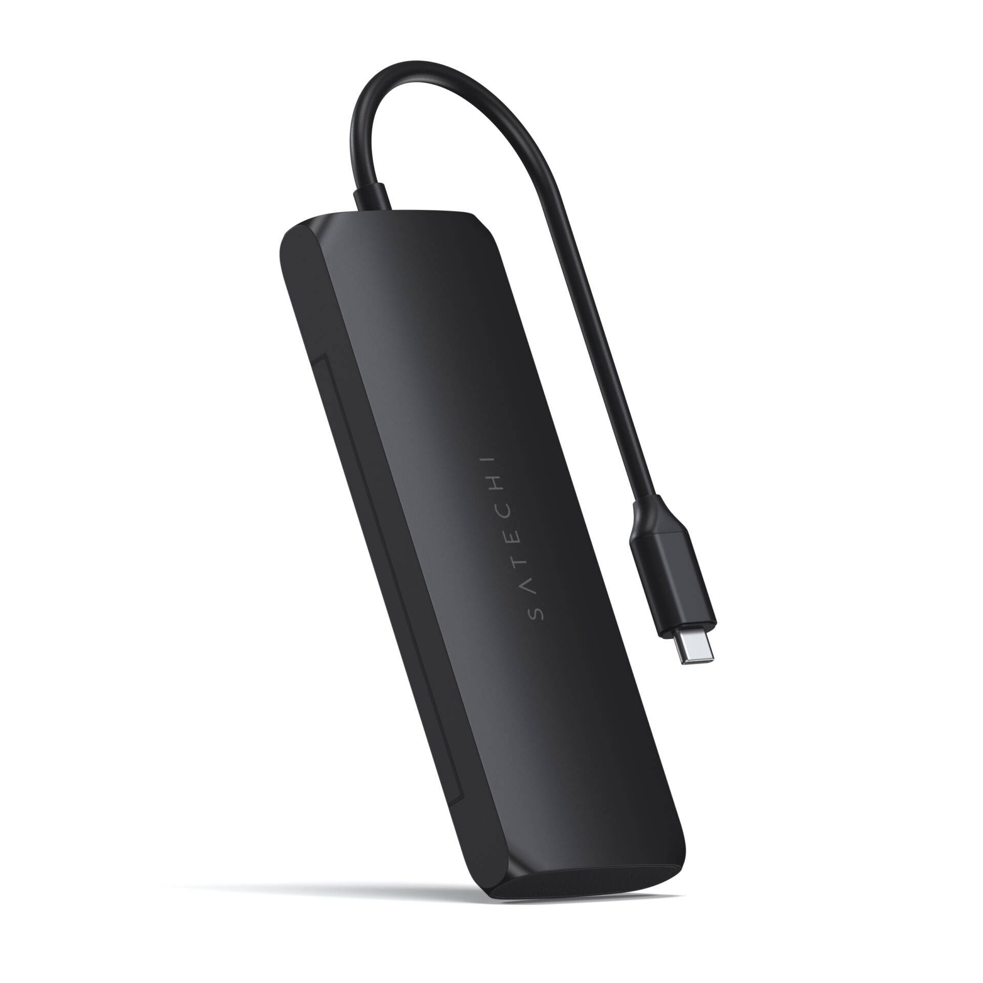 Satechi USB-C Hybrid Multiport Adapter mit SSD-Gehäuse schwarz Satechi USB-C Hybrid Multiport Adapter mit SSD-Gehäuse schwarz von Satechi
