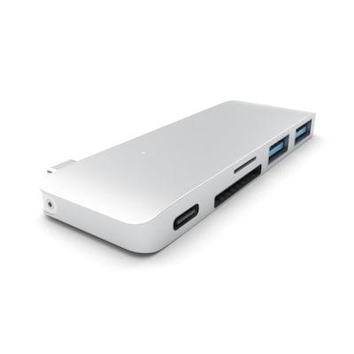 Satechi USB-C Passthrough Hub Silber für Macbook 12" von Satechi