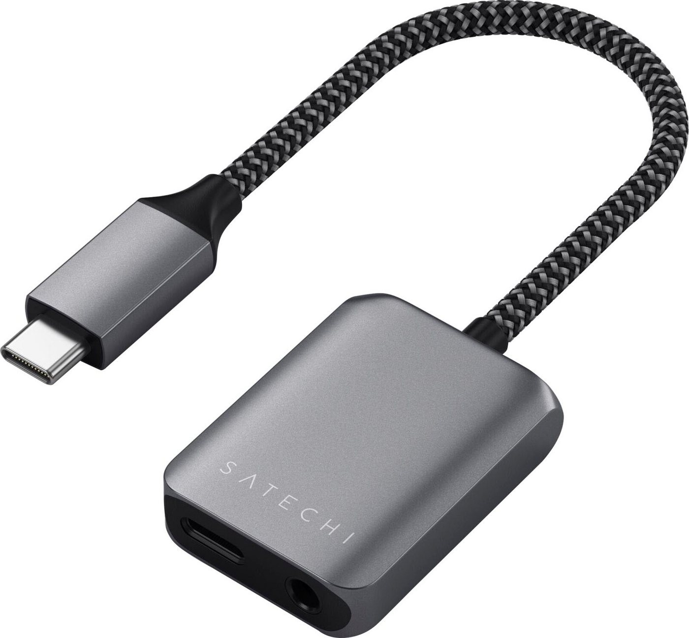 Satechi USB-C to 3.5mm Audio & PD USB-Adapter zu 3,5-mm-Klinke, USB Typ C von Satechi
