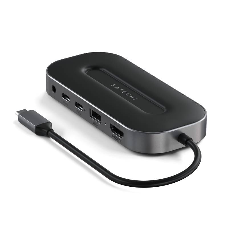 Satechi USB4 Multiport  Adapter with 2.5G Ethernet space grey von Satechi
