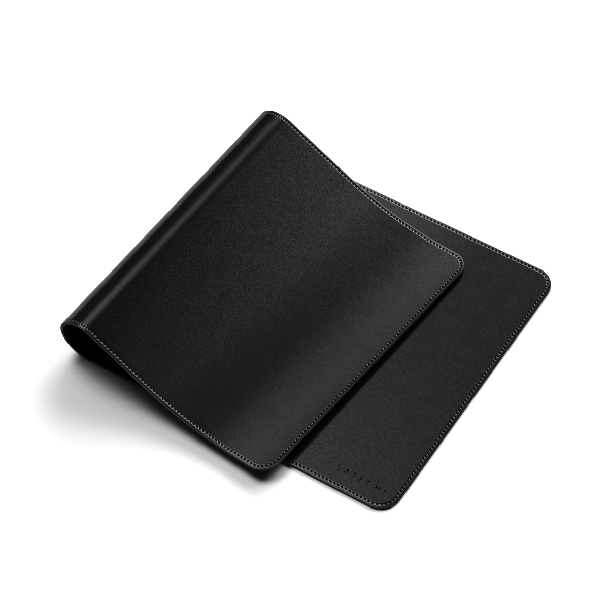 Satechi Vegan-Leather Premium Desk Mat Black von Satechi