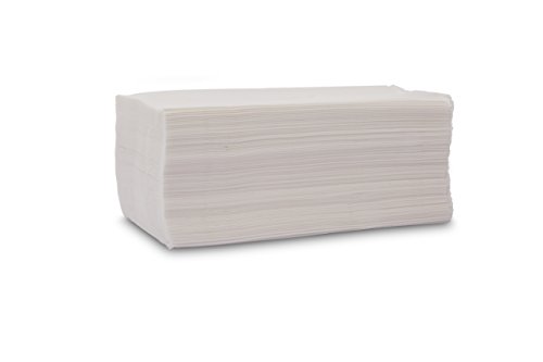 Hängelampe tp2383007 Handtuch-Rolle, Zellulose, Schlüsselrohling, zusammengeklappt in V, 21 x 23, geprägt, 2-lagig 20 E (200 Stück), weiß von Saten