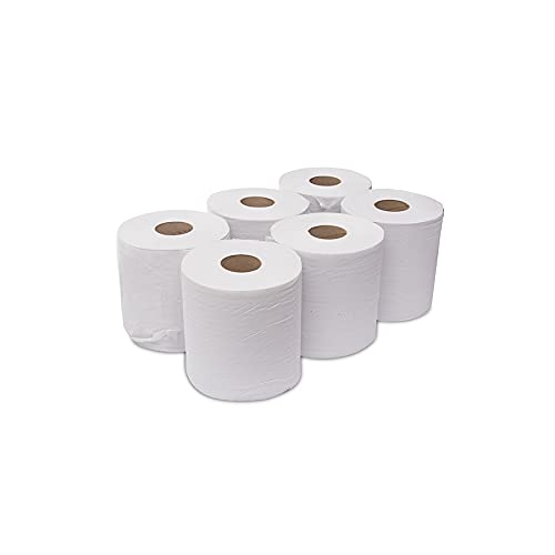 Saten Trockenspule, recyceltes Papier, 1 Schicht, Waffelmuster, Breite 198, 25 g, 262 m, 6 Stück Saten Trockenspule, recyceltes Papier, 1 Schicht, Waffelmuster, Breite 198, 25 g, 262 m, 6 Stück von Saten