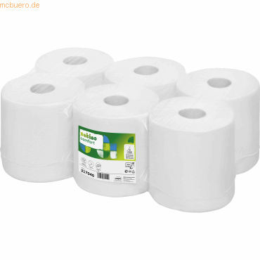 Satino Handtuchrolle 317040 20x35cm 300m 1-lagig RC hochweiß 6 Stück Satino Handtuchrolle 317040 20x35cm 300m 1-lagig RC hochweiß 6 Stück von Satino