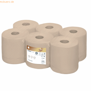 Satino Handtuchpapier PureSoft 314290 2-lagig 428 Blatt 6 Stück Satino Handtuchpapier PureSoft 314290 2-lagig 428 Blatt 6 Stück von Satino