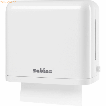 Satino Handtuchspender 331020 330x290x150mm Kunststoff weiß von Satino