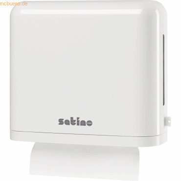 Satino Handtuchspender 331030 330x290x120mm Kunststoff weiß von Satino
