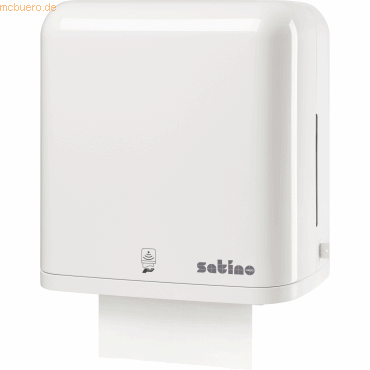 Satino Handtuchspender Sensor 331070 29x35cm Kunststoff weiß Satino Handtuchspender Sensor 331070 29x35cm Kunststoff weiß von Satino