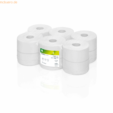Satino Toilettenpapier Comfort 317810 2-lagig 180m weiß 12 Stück Satino Toilettenpapier Comfort 317810 2-lagig 180m weiß 12 Stück von Satino
