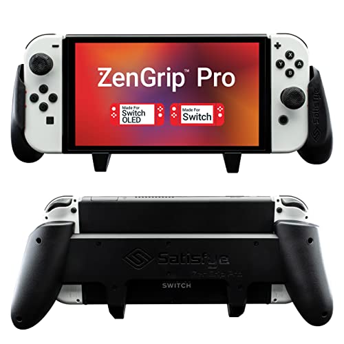 Satisfye Zubehör, kompatibel mit Nintendo Switch, komfortabler und ergonomischer Schalthebel, Joy Con & Switch Control – #1 Zubehör für Gamer Bonus: 4 Thumbsticks Satisfye Zubehör, kompatibel mit Nintendo Switch, komfortabler und ergonomischer Schalthebel, Joy Con & Switch Control – #1 Zubehör für Gamer Bonus: 4 Thumbsticks von Satisfye