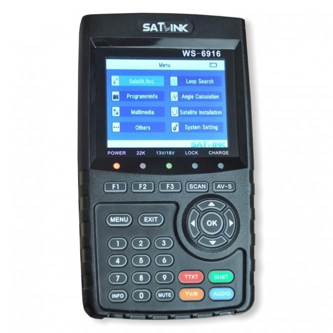 SATLINK WS 6916 HDTV Satfinder DVB-S / DVB-S2 von Satlink
