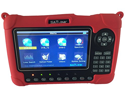 SATLINK WS-6980 Digitaler Satelliten-/Terrestrischer Signalfinder, DVB-S/S2/T/T2/C Combo-Spektrumanalysator mit aktueller Datenbank für UK/Europa / Mittlerer Osten. von Satlink