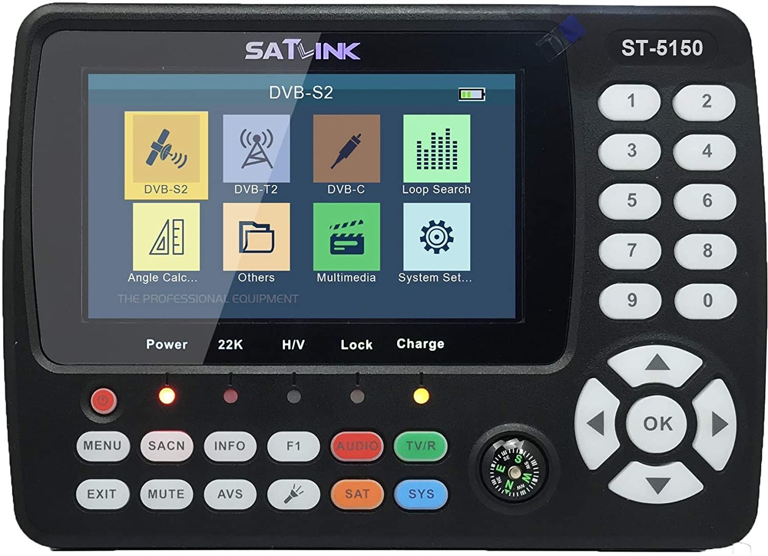 Satlink ST-5150 DVB-S/S2/T/T2/C Combo Messgerät von Satlink