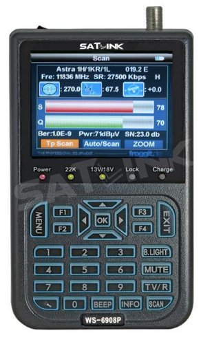 Satlink WS-6908P Professional Sat Messgerät Satfinder DVB-S TV von Satlink