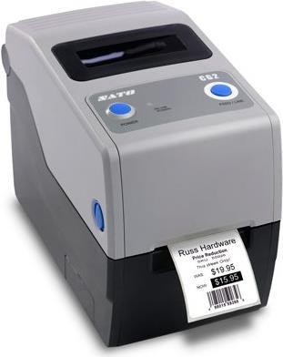 SATO CG208TT Belegdrucker - Wärmeübertragung - 203 x 203 DPI - Verkabelt - Ethernet - 0.06 - 0.19 - 1D - 2D - CODABAR (NW-7) - EAN13 - EAN8 - PDF417 - UPC-A - UPC-E (WWCG20042) - Sonderposten von Sato