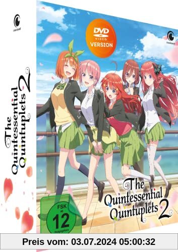 The Quintessential Quintuplets - Staffel 2 - Vol.1 - [DVD] mit Sammelschuber von Satoshi Kuwabara