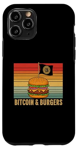 Bitcoin Foodie Bitcoin & Burger Lover Grill Master Bitcoin Hülle für iPhone 11 Pro von Satoshis Fashion: The Bitcoin only Store