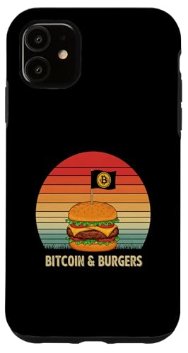Bitcoin Foodie Bitcoin & Burger Lover Grill Master Bitcoin Hülle für iPhone 11 von Satoshis Fashion: The Bitcoin only Store