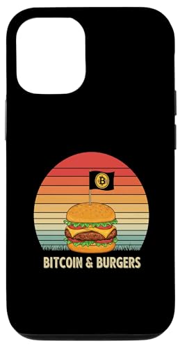 Bitcoin Foodie Bitcoin & Burger Lover Grill Master Bitcoin Hülle für iPhone 12/12 Pro von Satoshis Fashion: The Bitcoin only Store