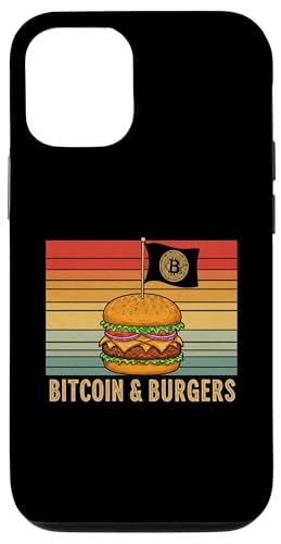 Bitcoin Foodie Bitcoin & Burger Lover Grill Master Bitcoin Hülle für iPhone 12/12 Pro von Satoshis Fashion: The Bitcoin only Store