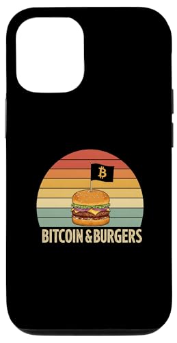 Bitcoin Foodie Bitcoin & Burger Lover Grill Master Bitcoin Hülle für iPhone 12/12 Pro von Satoshis Fashion: The Bitcoin only Store