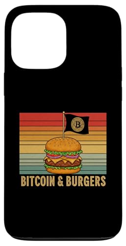 Bitcoin Foodie Bitcoin & Burger Lover Grill Master Bitcoin Hülle für iPhone 13 Pro Max von Satoshis Fashion: The Bitcoin only Store