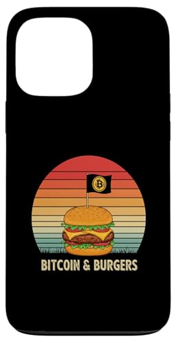 Bitcoin Foodie Bitcoin & Burger Lover Grill Master Bitcoin Hülle für iPhone 13 Pro Max von Satoshis Fashion: The Bitcoin only Store