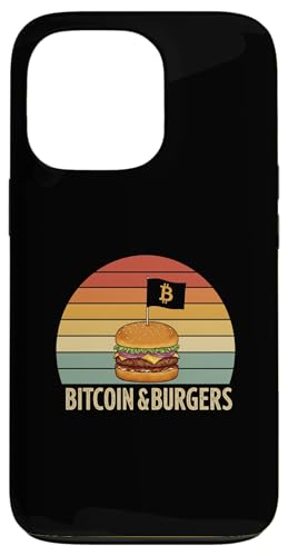Bitcoin Foodie Bitcoin & Burger Lover Grill Master Bitcoin Hülle für iPhone 13 Pro von Satoshis Fashion: The Bitcoin only Store