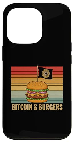 Bitcoin Foodie Bitcoin & Burger Lover Grill Master Bitcoin Hülle für iPhone 13 Pro von Satoshis Fashion: The Bitcoin only Store