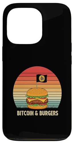 Bitcoin Foodie Bitcoin & Burger Lover Grill Master Bitcoin Hülle für iPhone 13 Pro von Satoshis Fashion: The Bitcoin only Store