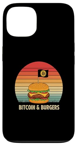 Bitcoin Foodie Bitcoin & Burger Lover Grill Master Bitcoin Hülle für iPhone 13 von Satoshis Fashion: The Bitcoin only Store