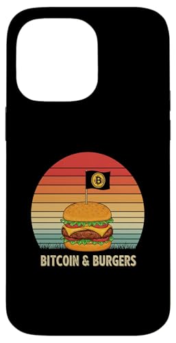 Bitcoin Foodie Bitcoin & Burger Lover Grill Master Bitcoin Hülle für iPhone 14 Pro Max von Satoshis Fashion: The Bitcoin only Store